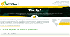 Desktop Screenshot of alkim.com.br